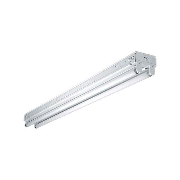 Metalux SSF Series 48 in. L White Hardwired Fluorescent Strip Light